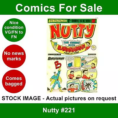 Buy Nutty #221 Comic 05 May 1984 VGFN Clean DC Thomson • 3.49£