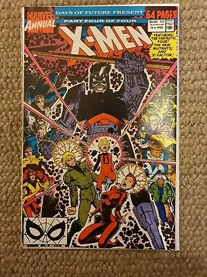 Buy Uncanny X-Men Annual #14. 1st Cameo Appearance Gambit Great Condition • 30£