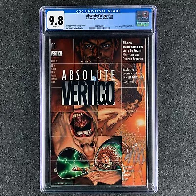Buy ABSOLUTE VERTIGO #1 🔑 CGC 9.8 (1995 Vertigo) Predates Preacher #1 1st App Hexy • 99.94£