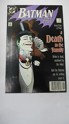 Buy Batman #429 (a Death In The Family Part 4 Of 4 ) Mike Mignola Dc Comics 1989 • 12.06£