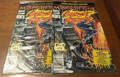 Buy Ghost Rider #28 (1992 1st Appearance Of Lilith Newsstand Lot Of 2 Polybag Sealed • 15.93£
