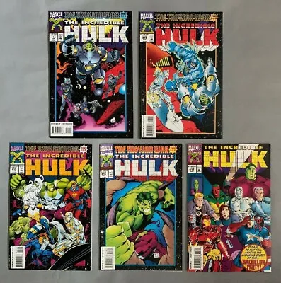 Buy Incredible Hulk 413, 414, 415, 416 & 417 (1994) The Troyjan War Part 1-4 • 13.99£