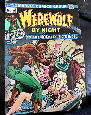 Buy Werewolf By Night #14 FN+ (6.5) MARVEL ( Vol 1 1974) • 10£