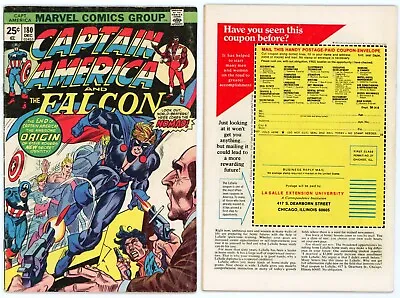 Buy Captain America #180 (FN- 5.5) 1st Nomad & Hugh Jones & Madame Hydra Viper 1974 • 31.66£