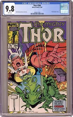 Buy Thor #364 CGC 9.8 1986 3992817008 1st App. Throg (Frog Thor) • 225.32£