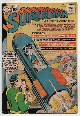 Buy Superman 146 DC 1961 FN Curt Swan Otto Binder Origin Krypton Rocket • 138.36£