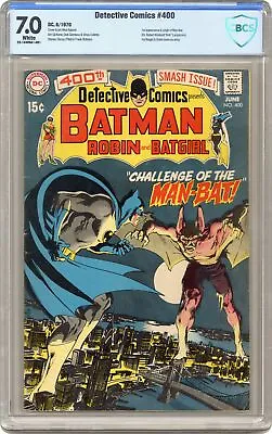 Buy Detective Comics #400 CBCS 7.0 1970 23-19499A1-001 1st App. Man-Bat • 507.51£