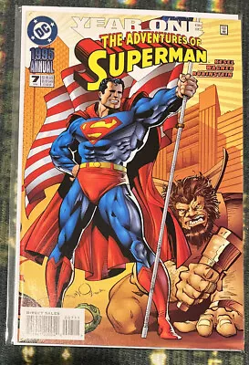 Buy Adventures Of Superman Annual #7 DC Comics 1995 Sent In A Cardboard Mailer • 3.99£