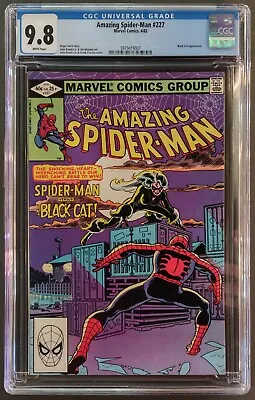 Buy Amazing Spider-man #227 Cgc 9.8 White Pages - Marvel Comics Apr 1982 - Black Cat • 152.11£