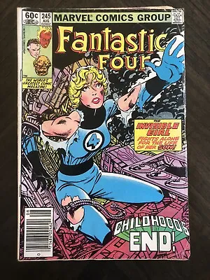 Buy Fantastic Four #245 (1982) 1st Appearance Avatar (Franklin Richards) • 3.15£