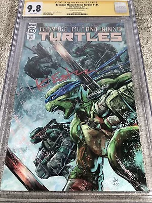 Buy Teenage Mutant Ninja Turtles 114 CGC SS 9.8 Eastman TMNT RI Variant 2/21 • 143.91£