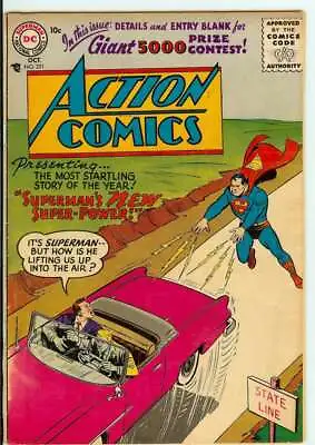 Buy Action Comics #221 4.0 // Silver Age Al Plastino Superman Cover • 87.28£