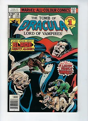 Buy TOMB OF DRACULA # 58 (Undead By Daylight, SOLO BLADE, JULY 1977) VF • 24.95£