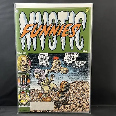 Buy Mystic Funnies #2 Last Gasp Comic Book Robert Crumb 2007 VG+ 1st Print • 15.76£