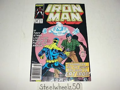Buy Iron Man #220 Comic Marvel 1987 Ghost Death Of Spymaster James Rhodes Bob Layton • 6.33£