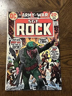Buy Our Army At War #262 (Nov 1973 DC) Featuring Sgt Rock VF- • 5.58£