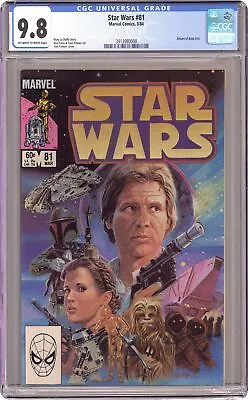 Buy Star Wars #81 CGC 9.8 1984 3913980008 • 358.15£