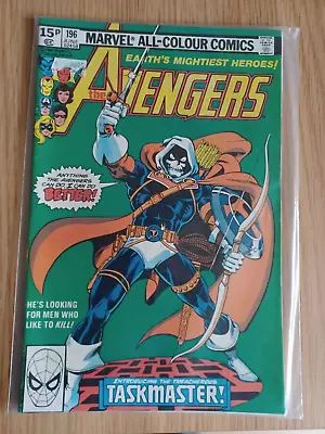 Buy Avengers 196 - 1979 - 1st Taskmaster • 69.99£
