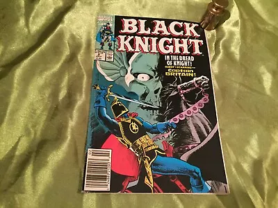Buy Marvel Comics - BLACK KNIGHT #2 - July 1990 - Captain Britain - VG+ • 8.99£