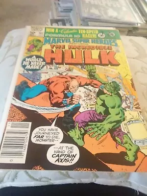 Buy Marvel Super Heroes:#103, Newsstand,Reprints Hulk #155,1st Shaper Of Worlds,1981 • 8£
