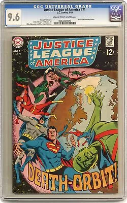 Buy Justice League Of America #71 CGC 9.6 1969 0083239025 • 279.83£