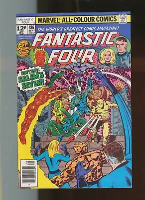 Buy Fantastic Four No. 186 US Marvel Comics Vfn- • 5.63£