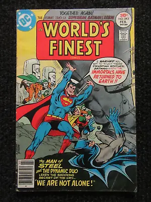 Buy World's Finest Comics #243 Feb 1977 Tight Complete Lower Grade Book!! See Pics!! • 1.59£