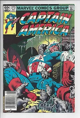 Buy Captain America #272 VF+(8.5) 1982 -1st Appearance Of Vermin - Newsstand Edition • 19.99£