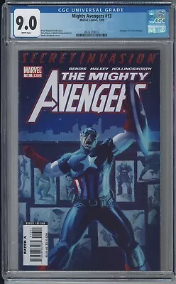 Buy Mighty Avengers 13 CGC 9.0 VFNM 1st Secret Warriors Avengers 16 Homage Cover KEY • 71.69£