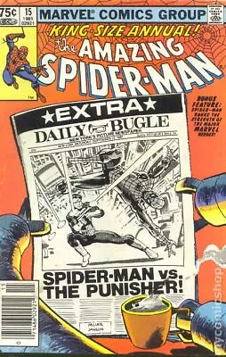 Buy Amazing Spider-Man Annual #15 VG+ 4.5 1981 Stock Image • 14.79£