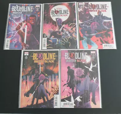 Buy Bloodline Daughter Of Blade #1 - 5 (Marvel Comics) Set 1st Print Near Mint • 24.99£