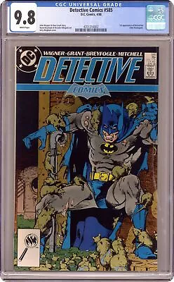 Buy Detective Comics #585 CGC 9.8 1988 4351210002 • 151.91£