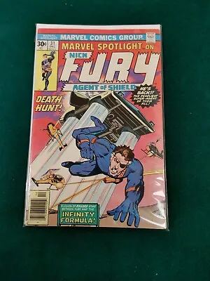 Buy Marvel Spotlight #31 Comic Book Featuring Nick Fury • 7.90£