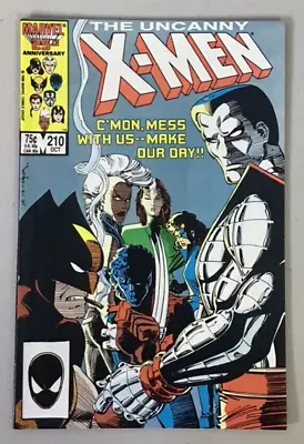 Buy Uncanny X-Men #210 Marvel 1986 NM+ 9.6 • 38.79£