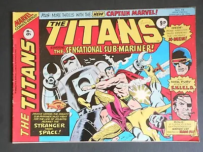 Buy Vintage THE TITANS Comic No.19 28 February 1976 Marvel Comics Group 36 Pages (1) • 4.45£
