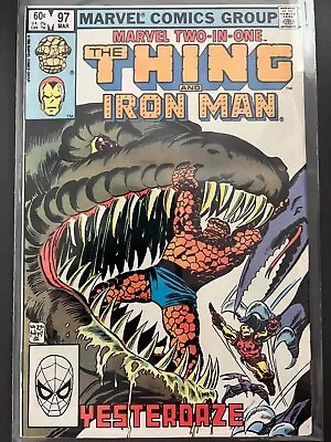 Buy Marvel Two-In-One Volume One (1974) #97 The Thing & Iron Man • 4.95£