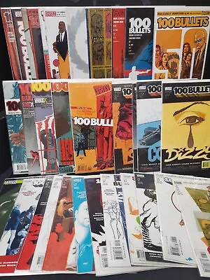 Buy 100 Bullets, DC Vertigo Comics, 34 Issue Lot • 13.52£