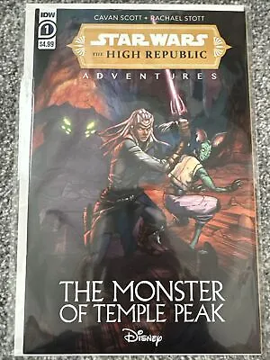Buy Star Wars The High Republic Adventures 1- The Monster Of Temple Peak Comic • 6.99£