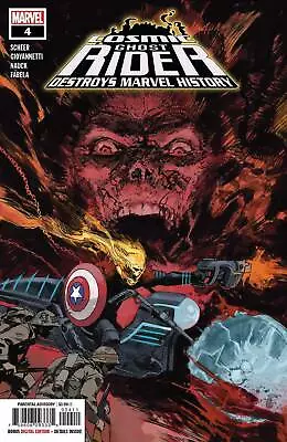 Buy Cosmic Ghost Rider Destroys Marvel History #4 (NM)`19 Scheer/ Giovannetti/ Nauck • 3.49£