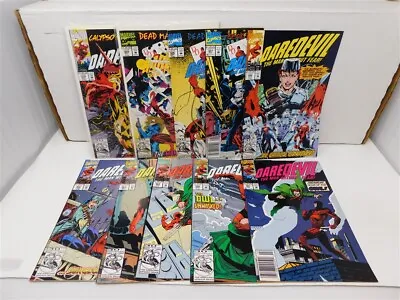 Buy Daredevil 301 302 303 304 305 306 307 308 309 310 Marvel Comic Run Weeks 1992 Vf • 11.86£