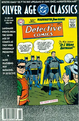 Buy Silver Age Classics Detective Comics #225 Batman 1st App Manhunter REPRINT 1992 • 4.74£