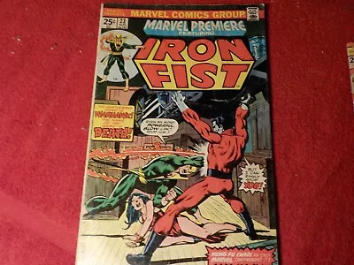 Buy Marvel Premiere Featuring Iron Fist #23 ( August 1975)  (EV 1) • 3.99£