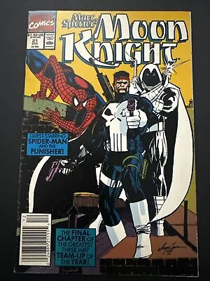 Buy Marc Spector: Moon Knight #21 - Marvel Comics - 1990 • 3.49£