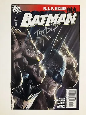 Buy Batman 681 Signed By Tony Daniel Nm Near Mint Dc Comics  • 11.82£