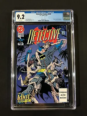 Buy Detective Comics #639 CGC 9.2 (1991) - Batman -  Sonic The Hedgehog  Preview • 40.54£