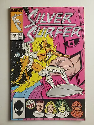 Buy Silver Surfer 1987 Lot #1-#14 And Annual #1 Englehart Rogers Run • 16.09£