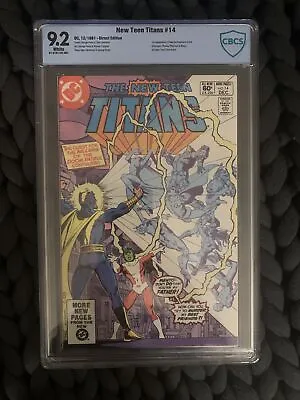 Buy New Teen Titans #14 CBCS 9.2 White Pages 12/81  1st App. New Brotherhood Of Evil • 41.89£
