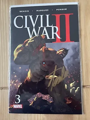 Buy Civil War Ii #3 Signed By Stan Lee - Dynamic Forces  • 197.95£