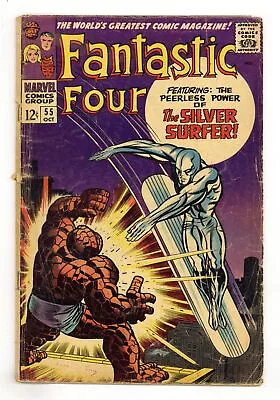 Buy Fantastic Four #55 GD- 1.8 1966 • 29.58£