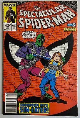 Buy PETER PARKER - THE SPECTACULAR SPIDER-MAN - No 136 - Date 03/1988 - Marvel Comic • 2.36£